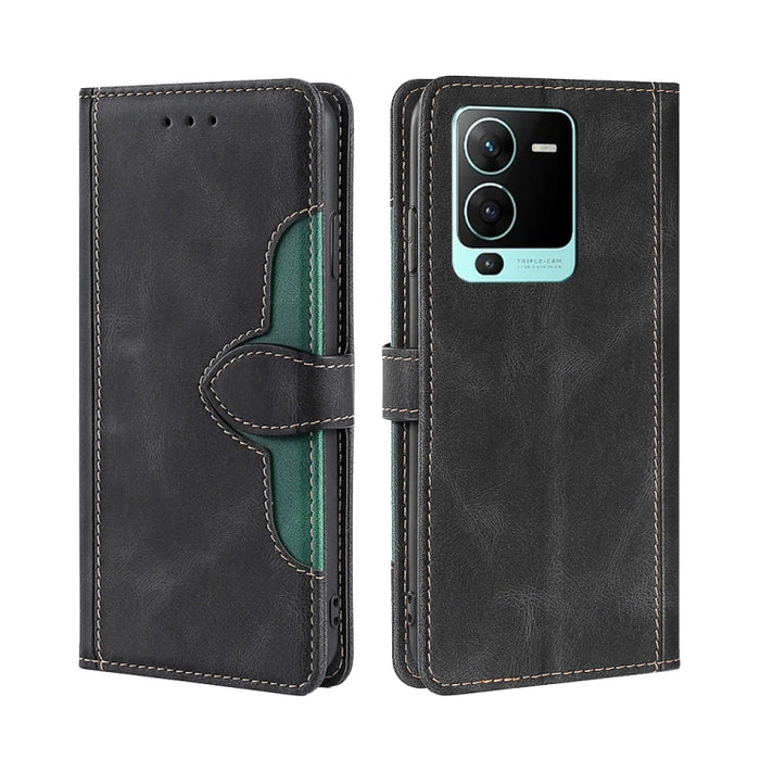 Estuche para teléfono de cuero con hebilla magnética y sensación de piel, For Motorola Moto G72 4G, For vivo V25 Pro 5G, For Xiaomi Redmi Note 12 China, For Xiaomi Redmi Note 12 Pro 5G China, For Xiaomi Redmi Note 12 Pro+ China, For Xiaomi Redmi A1+ 4G...