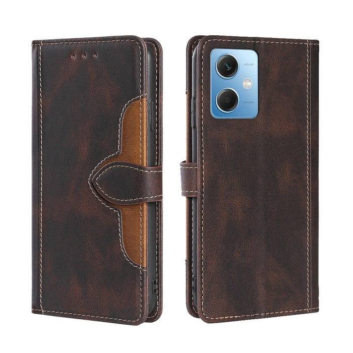 Estuche para teléfono de cuero con hebilla magnética y sensación de piel, For Motorola Moto G72 4G, For vivo V25 Pro 5G, For Xiaomi Redmi Note 12 China, For Xiaomi Redmi Note 12 Pro 5G China, For Xiaomi Redmi Note 12 Pro+ China, For Xiaomi Redmi A1+ 4G...