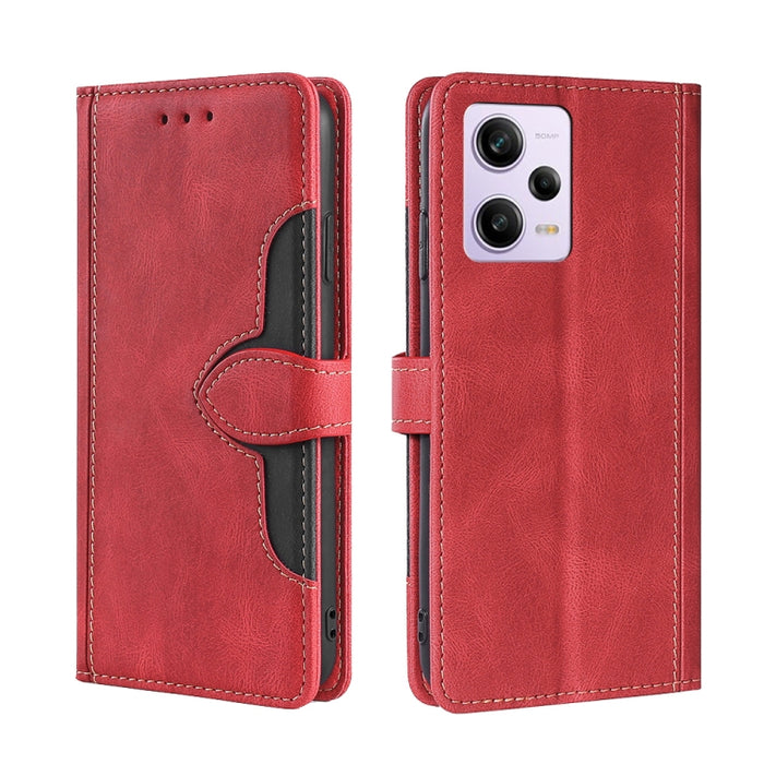 Estuche para teléfono de cuero con hebilla magnética y sensación de piel, For Motorola Moto G72 4G, For vivo V25 Pro 5G, For Xiaomi Redmi Note 12 China, For Xiaomi Redmi Note 12 Pro 5G China, For Xiaomi Redmi Note 12 Pro+ China, For Xiaomi Redmi A1+ 4G...