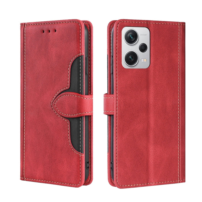 Estuche para teléfono de cuero con hebilla magnética y sensación de piel, For Motorola Moto G72 4G, For vivo V25 Pro 5G, For Xiaomi Redmi Note 12 China, For Xiaomi Redmi Note 12 Pro 5G China, For Xiaomi Redmi Note 12 Pro+ China, For Xiaomi Redmi A1+ 4G...