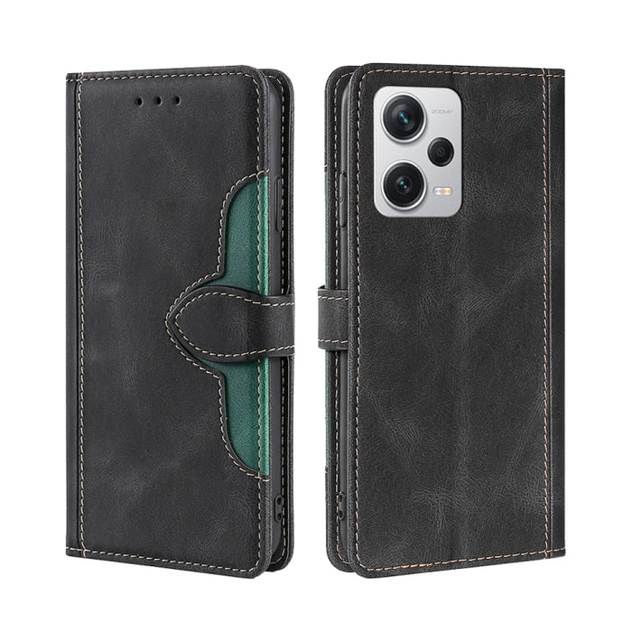 Estuche para teléfono de cuero con hebilla magnética y sensación de piel, For Motorola Moto G72 4G, For vivo V25 Pro 5G, For Xiaomi Redmi Note 12 China, For Xiaomi Redmi Note 12 Pro 5G China, For Xiaomi Redmi Note 12 Pro+ China, For Xiaomi Redmi A1+ 4G...