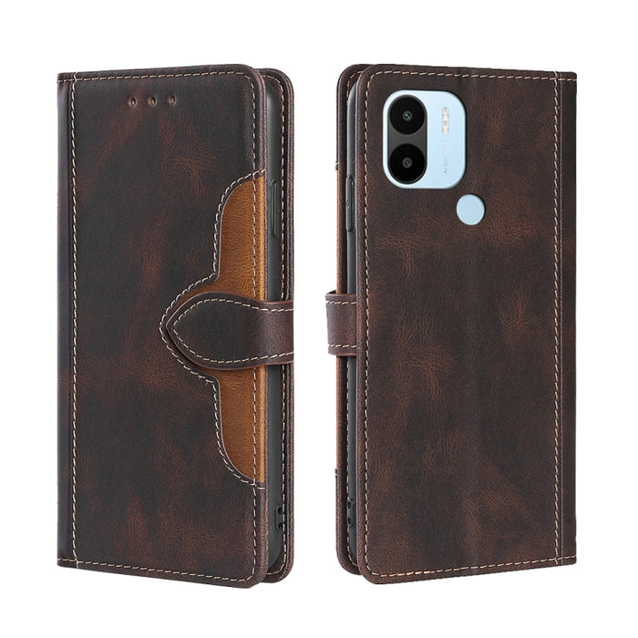Estuche para teléfono de cuero con hebilla magnética y sensación de piel, For Motorola Moto G72 4G, For vivo V25 Pro 5G, For Xiaomi Redmi Note 12 China, For Xiaomi Redmi Note 12 Pro 5G China, For Xiaomi Redmi Note 12 Pro+ China, For Xiaomi Redmi A1+ 4G...