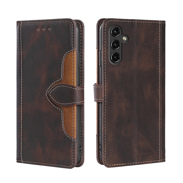 Estuche para teléfono de cuero con hebilla magnética y sensación de piel, For Motorola Moto G72 4G, For vivo V25 Pro 5G, For Xiaomi Redmi Note 12 China, For Xiaomi Redmi Note 12 Pro 5G China, For Xiaomi Redmi Note 12 Pro+ China, For Xiaomi Redmi A1+ 4G...