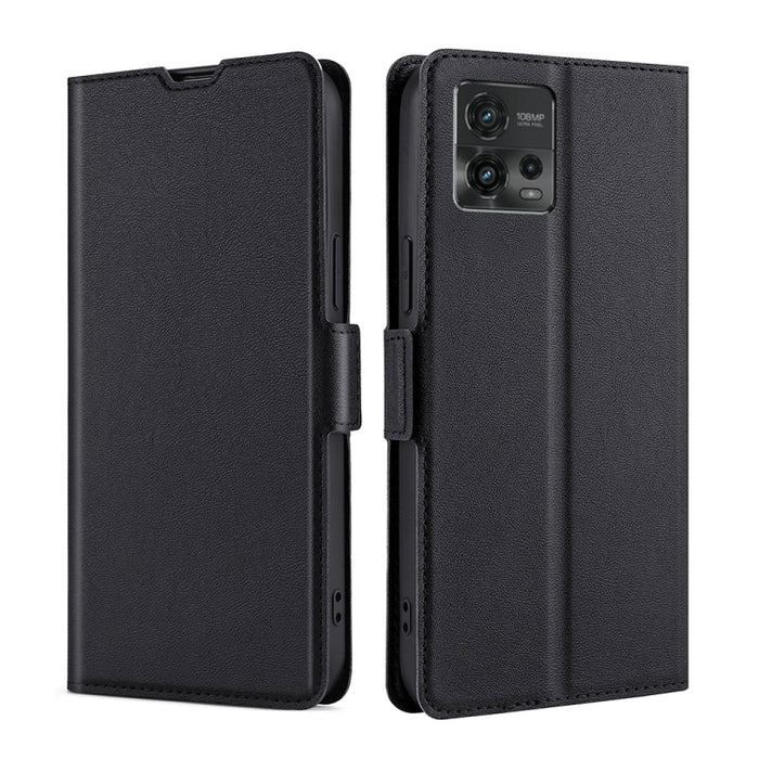 Estuche para teléfono de cuero con tapa horizontal y hebilla lateral ultradelgada de voltaje, For Motorola Moto G72 4G, For vivo V25 Pro 5G, For Xiaomi Redmi Note 12 China, For Xiaomi Redmi Note 12 Pro 5G China, For Xiaomi Redmi Note 12 Pro+ China     ...