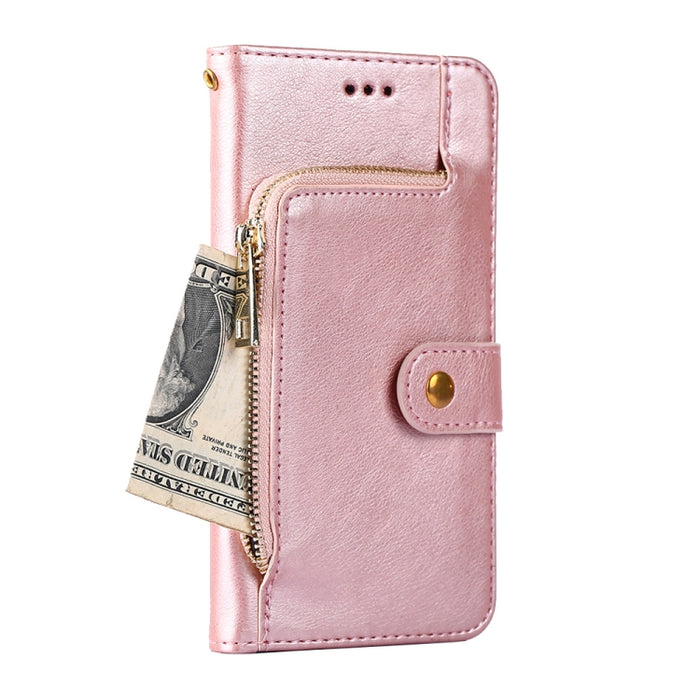 Funda de cuero con cremallera para teléfono, For Motorola Moto G72 4G, For vivo V25 Pro 5G, For Xiaomi Redmi Note 12 China, For Xiaomi Redmi Note 12 Pro 5G China, For Xiaomi Redmi Note 12 Pro+ China, For Xiaomi Redmi A1+ 4G                             ...