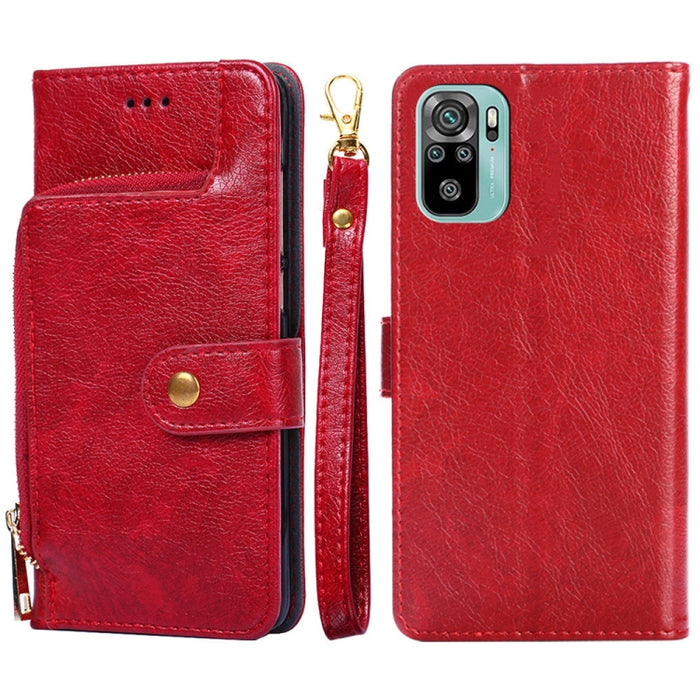 Funda de cuero con cremallera para teléfono, For Motorola Moto G72 4G, For vivo V25 Pro 5G, For Xiaomi Redmi Note 12 China, For Xiaomi Redmi Note 12 Pro 5G China, For Xiaomi Redmi Note 12 Pro+ China, For Xiaomi Redmi A1+ 4G                             ...