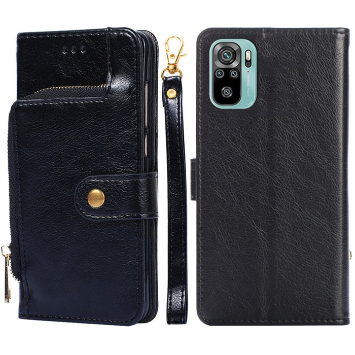 Funda de cuero con cremallera para teléfono, For Motorola Moto G72 4G, For vivo V25 Pro 5G, For Xiaomi Redmi Note 12 China, For Xiaomi Redmi Note 12 Pro 5G China, For Xiaomi Redmi Note 12 Pro+ China, For Xiaomi Redmi A1+ 4G                             ...