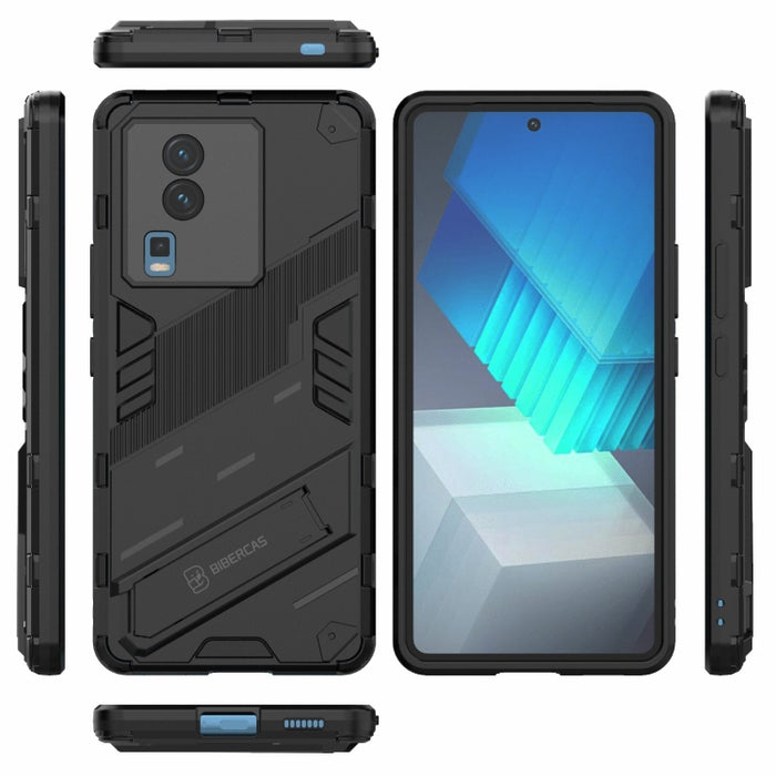 Punk Armor 2 en 1 PC + TPU Phone Case con soporte invisible, For vivo iQOO Neo7, For Xiaomi Redmi Note 12 China / Note 12 5G India, For Xiaomi Redmi Note 12 Pro 5G China / Note 12 Pro 5G Speed, For Xiaomi Redmi Note 12 Pro+ China