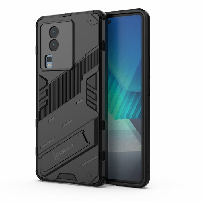 Punk Armor 2 en 1 PC + TPU Phone Case con soporte invisible, For vivo iQOO Neo7, For Xiaomi Redmi Note 12 China / Note 12 5G India, For Xiaomi Redmi Note 12 Pro 5G China / Note 12 Pro 5G Speed, For Xiaomi Redmi Note 12 Pro+ China