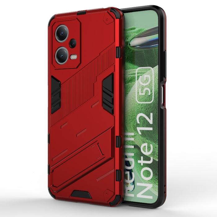 Punk Armor 2 en 1 PC + TPU Phone Case con soporte invisible, For vivo iQOO Neo7, For Xiaomi Redmi Note 12 China / Note 12 5G India, For Xiaomi Redmi Note 12 Pro 5G China / Note 12 Pro 5G Speed, For Xiaomi Redmi Note 12 Pro+ China