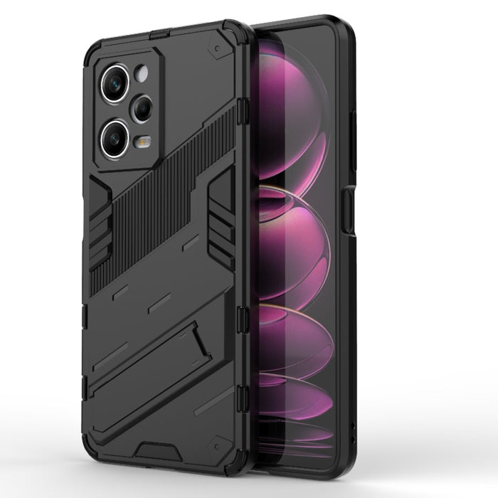 Punk Armor 2 en 1 PC + TPU Phone Case con soporte invisible, For vivo iQOO Neo7, For Xiaomi Redmi Note 12 China / Note 12 5G India, For Xiaomi Redmi Note 12 Pro 5G China / Note 12 Pro 5G Speed, For Xiaomi Redmi Note 12 Pro+ China