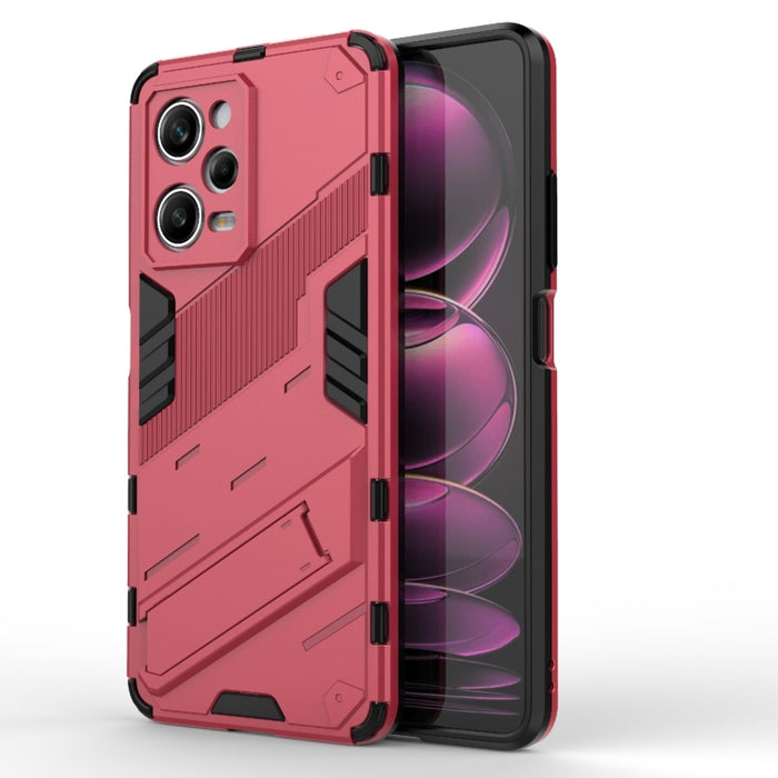 Punk Armor 2 en 1 PC + TPU Phone Case con soporte invisible, For vivo iQOO Neo7, For Xiaomi Redmi Note 12 China / Note 12 5G India, For Xiaomi Redmi Note 12 Pro 5G China / Note 12 Pro 5G Speed, For Xiaomi Redmi Note 12 Pro+ China