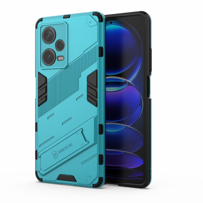 Punk Armor 2 en 1 PC + TPU Phone Case con soporte invisible, For vivo iQOO Neo7, For Xiaomi Redmi Note 12 China / Note 12 5G India, For Xiaomi Redmi Note 12 Pro 5G China / Note 12 Pro 5G Speed, For Xiaomi Redmi Note 12 Pro+ China
