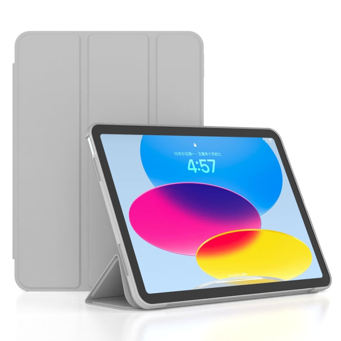 Estuche para tableta inteligente de cuero TPU de 3 pliegues