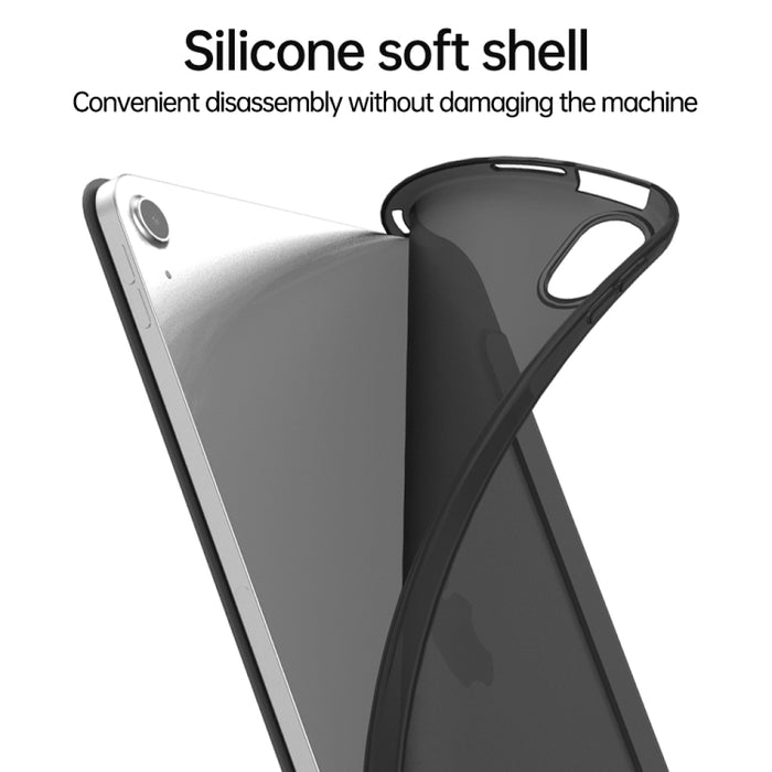 Estuche para tableta inteligente de cuero TPU de 3 pliegues
