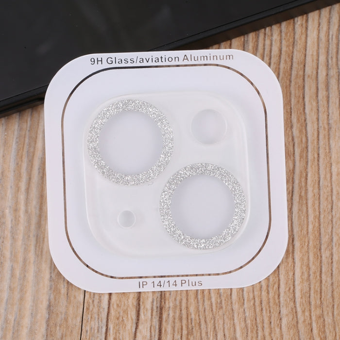 50 piezas de película de cámara trasera con textura de CD de brillo de vidrio templado