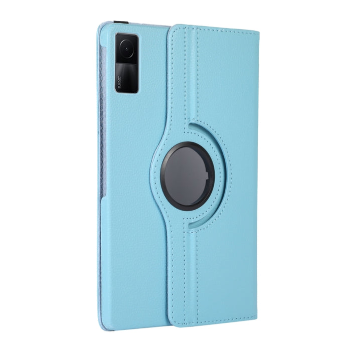 Estuche para tableta de cuero con textura Litchi con rotación de 360 grados, For Xiaomi Redmi Pad 10.61