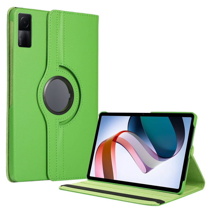 Estuche para tableta de cuero con textura Litchi con rotación de 360 grados, For Xiaomi Redmi Pad 10.61