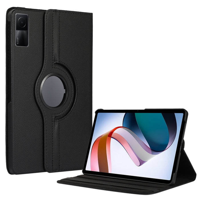 Estuche para tableta de cuero con textura Litchi con rotación de 360 grados, For Xiaomi Redmi Pad 10.61