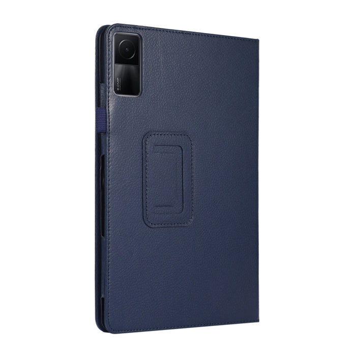 Estuche para tableta de cuero con textura Litchi con soporte, For Xiaomi Redmi Pad 10.61