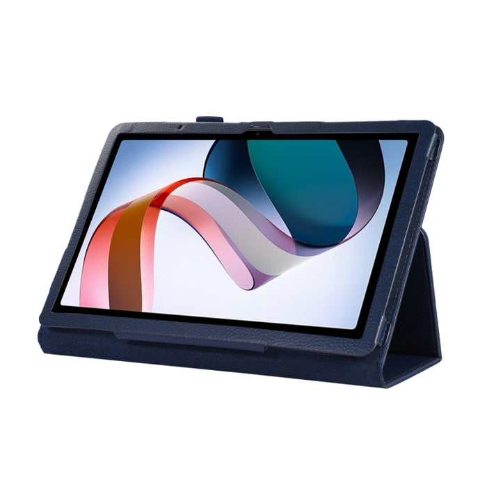 Estuche para tableta de cuero con textura Litchi con soporte, For Xiaomi Redmi Pad 10.61