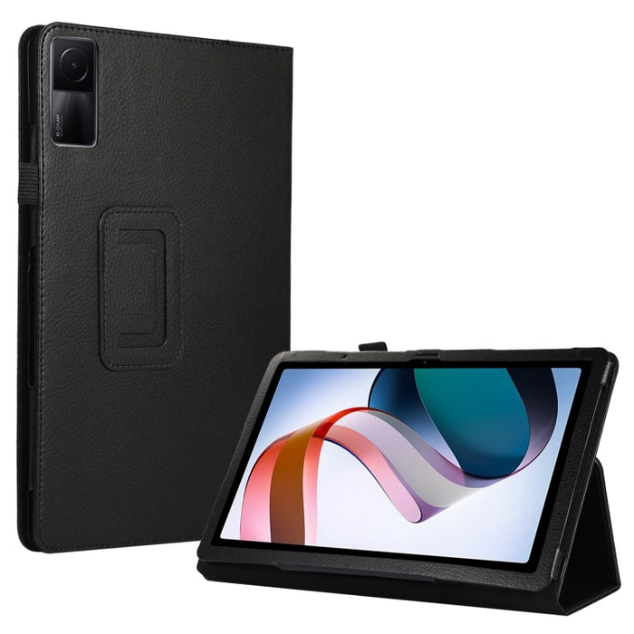 Estuche para tableta de cuero con textura Litchi con soporte, For Xiaomi Redmi Pad 10.61