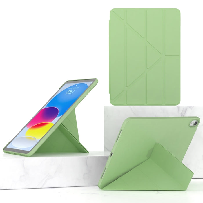 Estuche para tableta inteligente de cuero TPU con múltiples pliegues