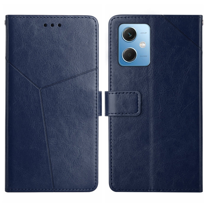HT01 Estuche para teléfono de cuero con tapa y patrón en forma de Y, For Xiaomi Redmi 11 Prime 4G, For Xiaomi Redmi 11 Prime 5G, For Xiaomi Redmi Note 12 China, For Xiaomi Redmi Note 12 Pro 5G China, For Xiaomi Redmi Note 12 Pro+ China/Note 12 Explorer...