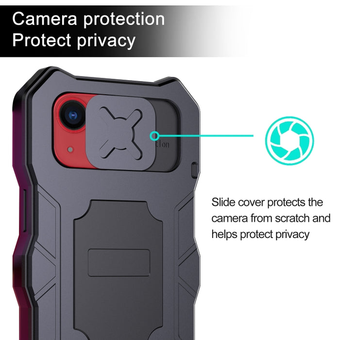 Camshield Tri-poof Funda metálica para teléfono con soporte