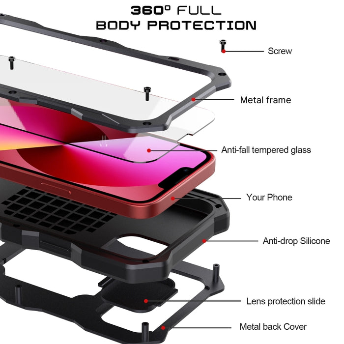 Camshield Tri-poof Funda metálica para teléfono con soporte