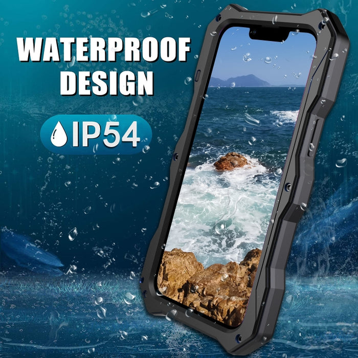 Camshield Tri-poof Funda metálica para teléfono con soporte