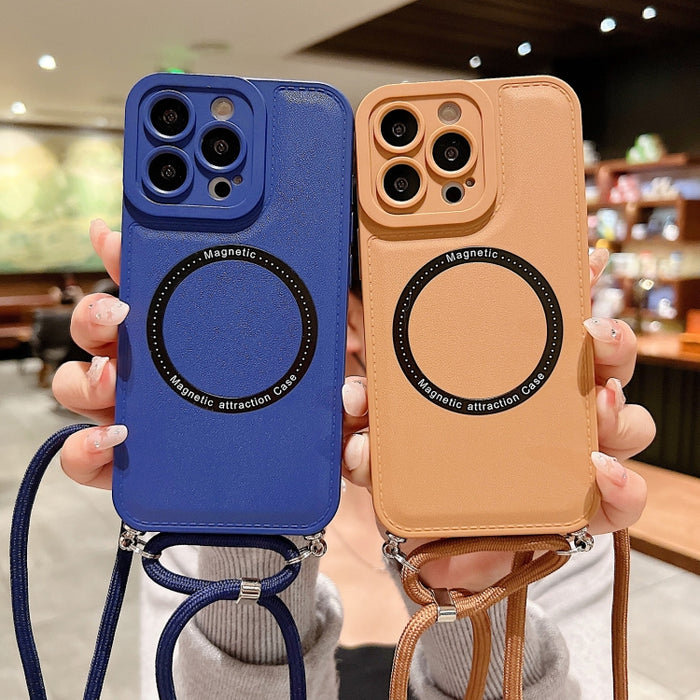 Estuche para teléfono con cordón magnético MagSafe