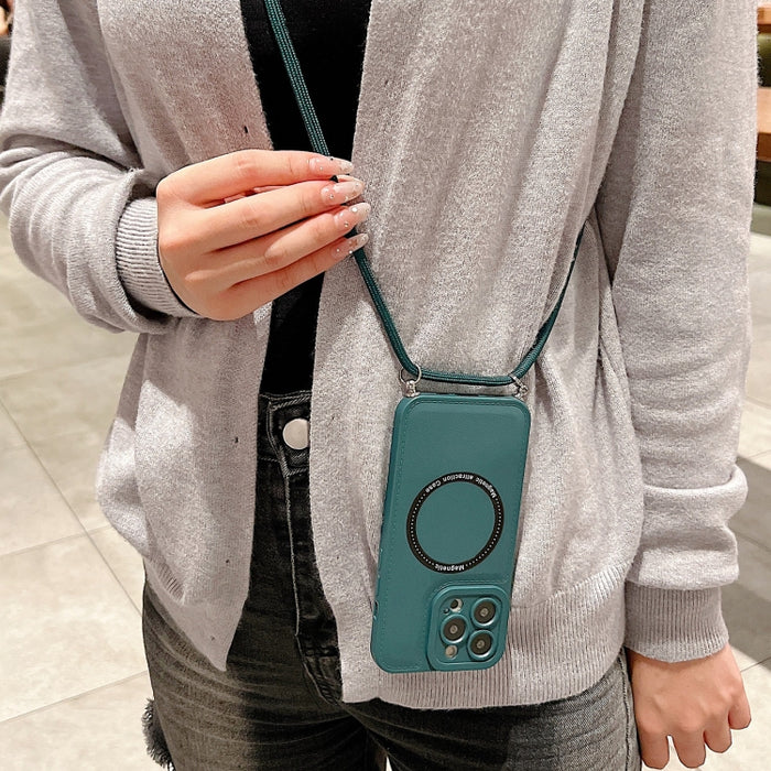 Estuche para teléfono con cordón magnético MagSafe
