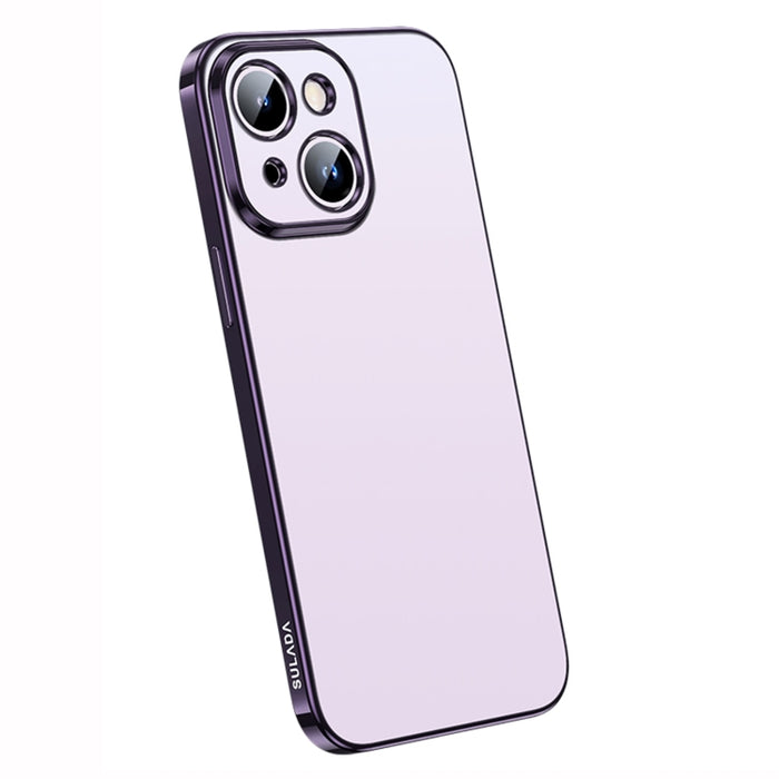 SULADA Estuche para teléfono de TPU esmerilado con galvanoplastia todo incluido