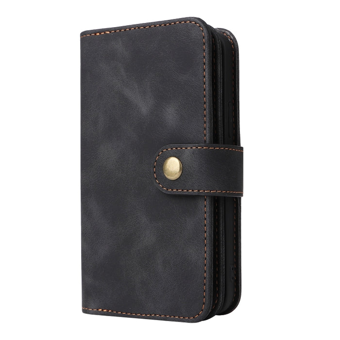 Ranura para tarjeta multifuncional Cartera con cremallera Funda de cuero con tapa para teléfono, For iPhone 11, For iPhone 11 Pro, For iPhone 11 Pro Max, For iPhone 12 Pro Max, For iPhone 12 Pro, For iPhone 12 mini, For iPhone 12, For iPhone 13 mini   ...