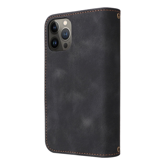Ranura para tarjeta multifuncional Cartera con cremallera Funda de cuero con tapa para teléfono, For iPhone 11, For iPhone 11 Pro, For iPhone 11 Pro Max, For iPhone 12 Pro Max, For iPhone 12 Pro, For iPhone 12 mini, For iPhone 12, For iPhone 13 mini   ...