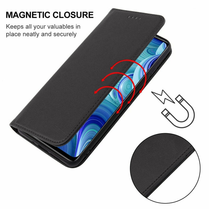 Caja de teléfono de cuero con cierre magnético, For Infinix Hot 11s NFC, For Infinix Hot 10 Play/Smart 5 India, For Infinix Hot 11 2022, For Infinix Hot 11 X662, For Infinix Hot 11s, For Infinix Hot 12 India, For Infinix Hot 12i, For Infinix Hot 20S   ...