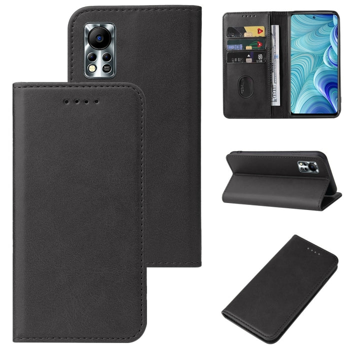 Caja de teléfono de cuero con cierre magnético, For Infinix Hot 11s NFC, For Infinix Hot 10 Play/Smart 5 India, For Infinix Hot 11 2022, For Infinix Hot 11 X662, For Infinix Hot 11s, For Infinix Hot 12 India, For Infinix Hot 12i, For Infinix Hot 20S   ...
