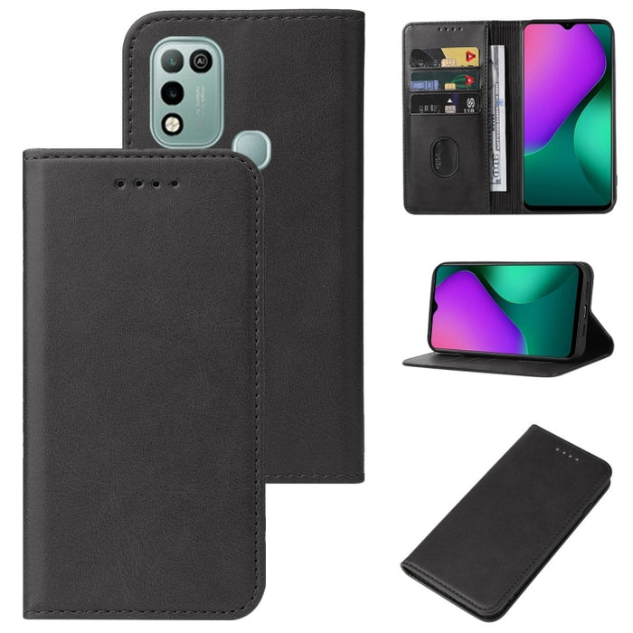 Caja de teléfono de cuero con cierre magnético, For Infinix Hot 11s NFC, For Infinix Hot 10 Play/Smart 5 India, For Infinix Hot 11 2022, For Infinix Hot 11 X662, For Infinix Hot 11s, For Infinix Hot 12 India, For Infinix Hot 12i, For Infinix Hot 20S   ...