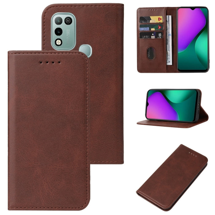 Caja de teléfono de cuero con cierre magnético, For Infinix Hot 11s NFC, For Infinix Hot 10 Play/Smart 5 India, For Infinix Hot 11 2022, For Infinix Hot 11 X662, For Infinix Hot 11s, For Infinix Hot 12 India, For Infinix Hot 12i, For Infinix Hot 20S   ...