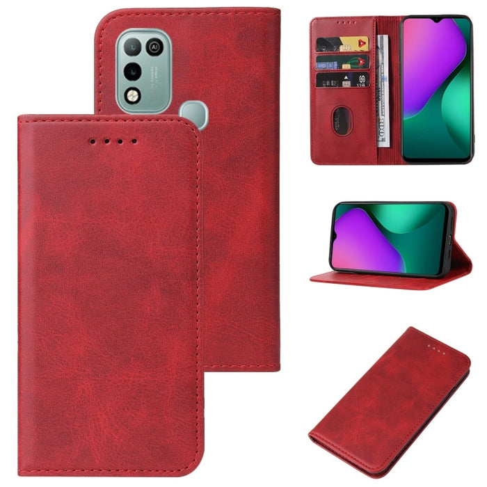 Caja de teléfono de cuero con cierre magnético, For Infinix Hot 11s NFC, For Infinix Hot 10 Play/Smart 5 India, For Infinix Hot 11 2022, For Infinix Hot 11 X662, For Infinix Hot 11s, For Infinix Hot 12 India, For Infinix Hot 12i, For Infinix Hot 20S   ...