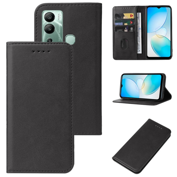 Caja de teléfono de cuero con cierre magnético, For Infinix Hot 11s NFC, For Infinix Hot 10 Play/Smart 5 India, For Infinix Hot 11 2022, For Infinix Hot 11 X662, For Infinix Hot 11s, For Infinix Hot 12 India, For Infinix Hot 12i, For Infinix Hot 20S   ...