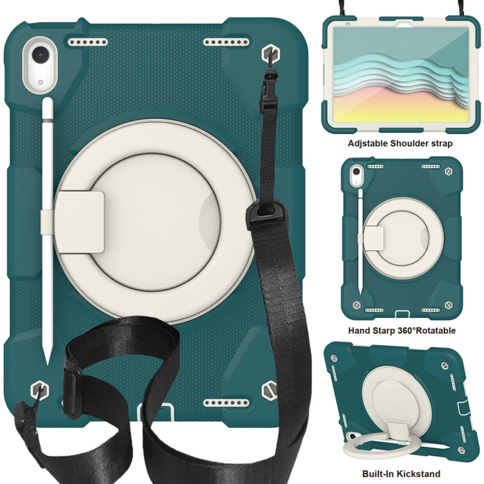 Rotación 360 PC + funda de silicona para tableta, For iPad 10th Gen 10.9 2022