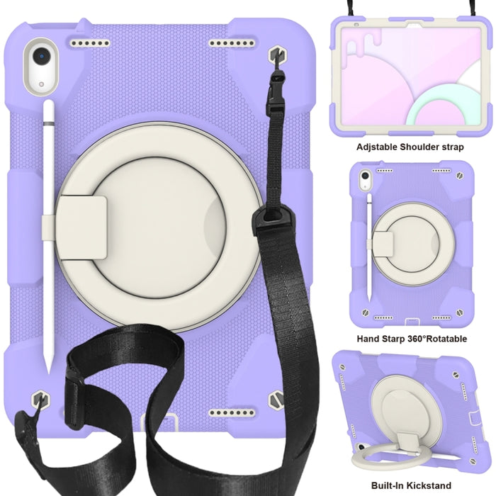 Rotación 360 PC + funda de silicona para tableta, For iPad 10th Gen 10.9 2022