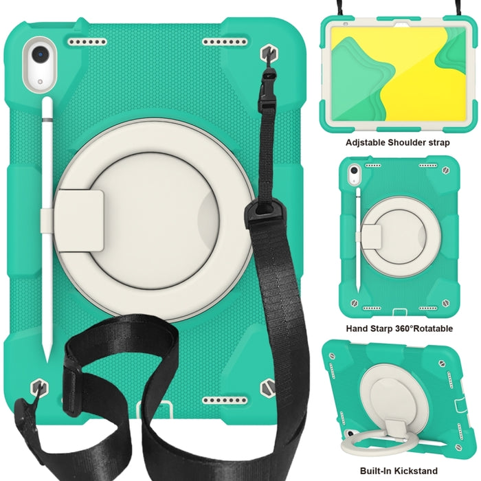Rotación 360 PC + funda de silicona para tableta, For iPad 10th Gen 10.9 2022