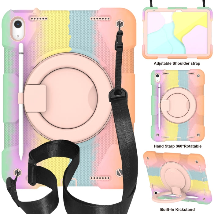 Rotación 360 PC + funda de silicona para tableta, For iPad 10th Gen 10.9 2022