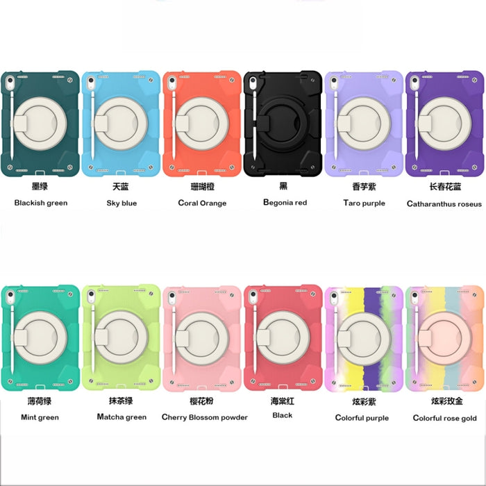 Rotación 360 PC + funda de silicona para tableta, For iPad 10th Gen 10.9 2022
