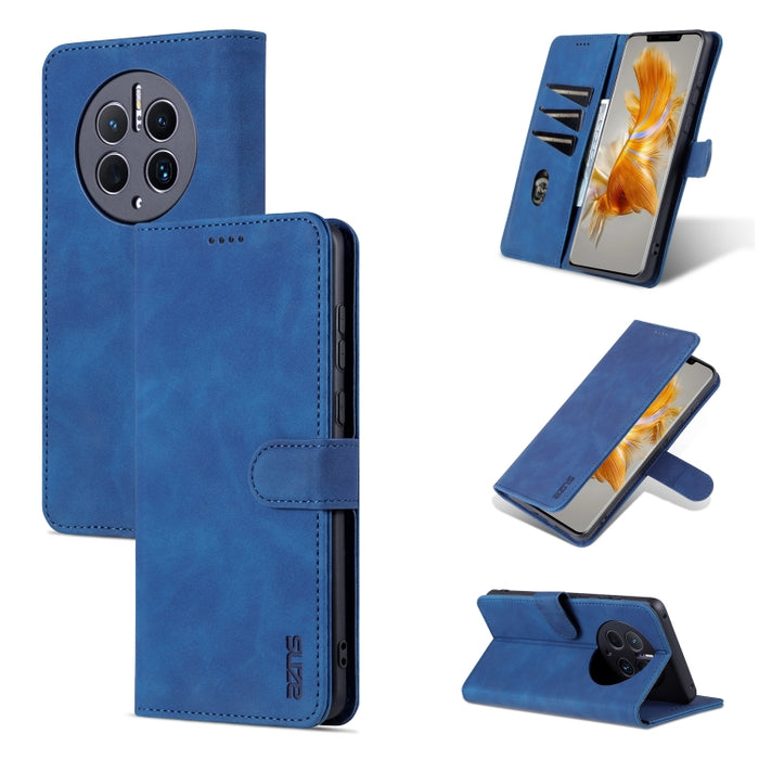 AZNS Skin Feel Calf Texture Flip Funda de cuero para teléfono, For Xiaomi 12T / 12T Pro / Redmi K50 Ultra, For Huawei Mate 50 Pro, For Honor X40