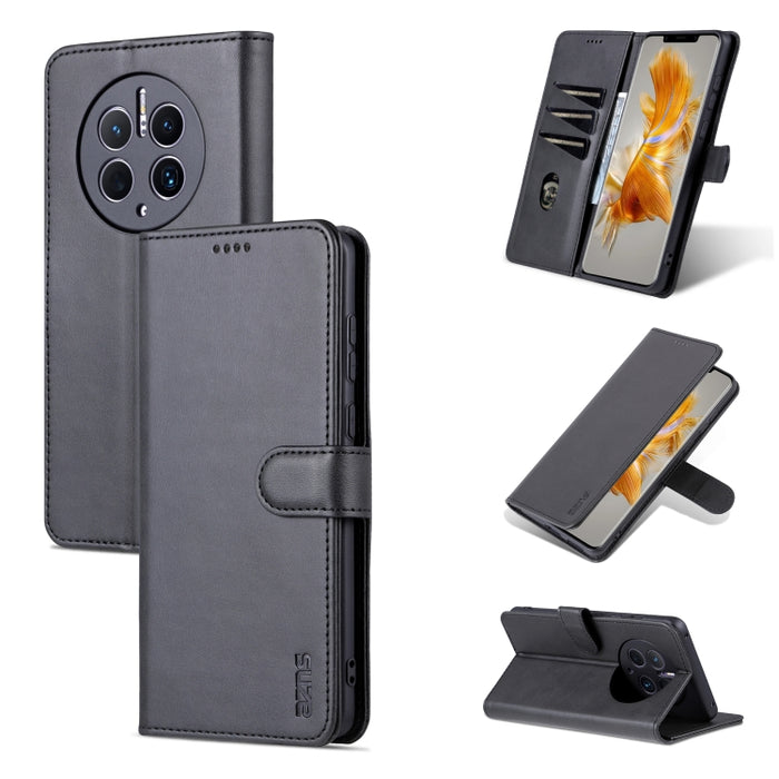 AZNS Skin Feel Calf Texture Flip Funda de cuero para teléfono, For Xiaomi 12T / 12T Pro / Redmi K50 Ultra, For Huawei Mate 50 Pro, For Honor X40