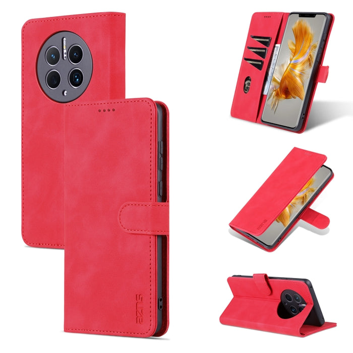 AZNS Skin Feel Calf Texture Flip Funda de cuero para teléfono, For Xiaomi 12T / 12T Pro / Redmi K50 Ultra, For Huawei Mate 50 Pro, For Honor X40